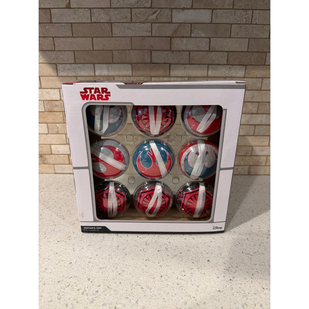 Disney Star Wars Last Jedi‎ Christmas Ornaments - Picture 2 of 2